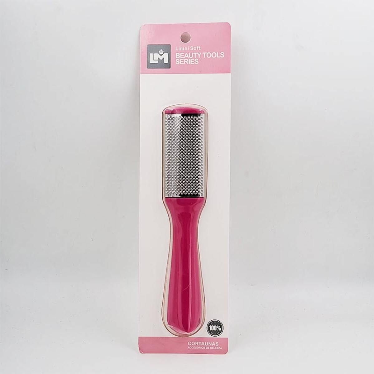 Escofina - Cuadrada rosa 