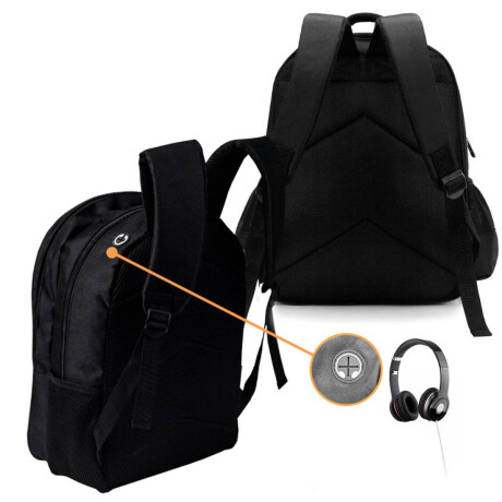 Mochila Escolar 3en1 Lunchera + Cartuchera Dinosaurio Dinosaurio