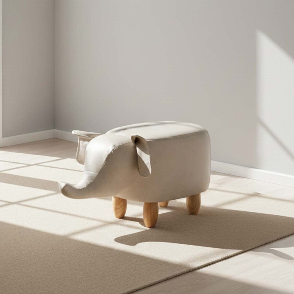 BANCO KIDS - POLIESTER MARRON ELEFANTE 