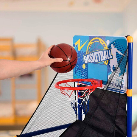 Tablero Basket Lanzador Armable + 2 Pelotas + Inf Bkt001019