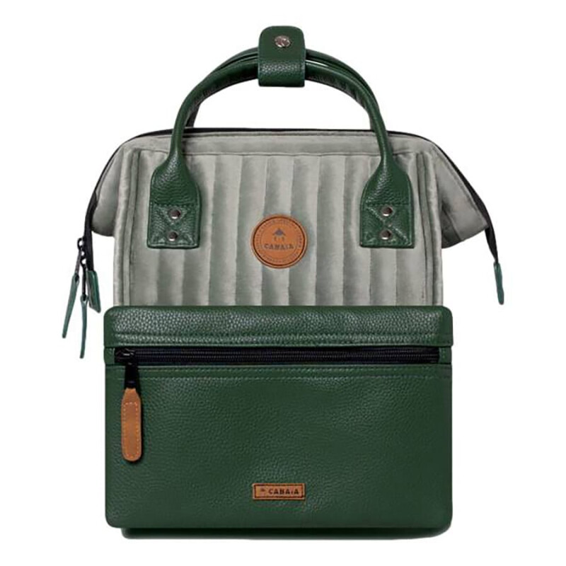Mochilas - Cabaia - Cabaia Mochila CALCUTTA S 12L de Mujer - CABA-QUIL-CA01 Gris-verde