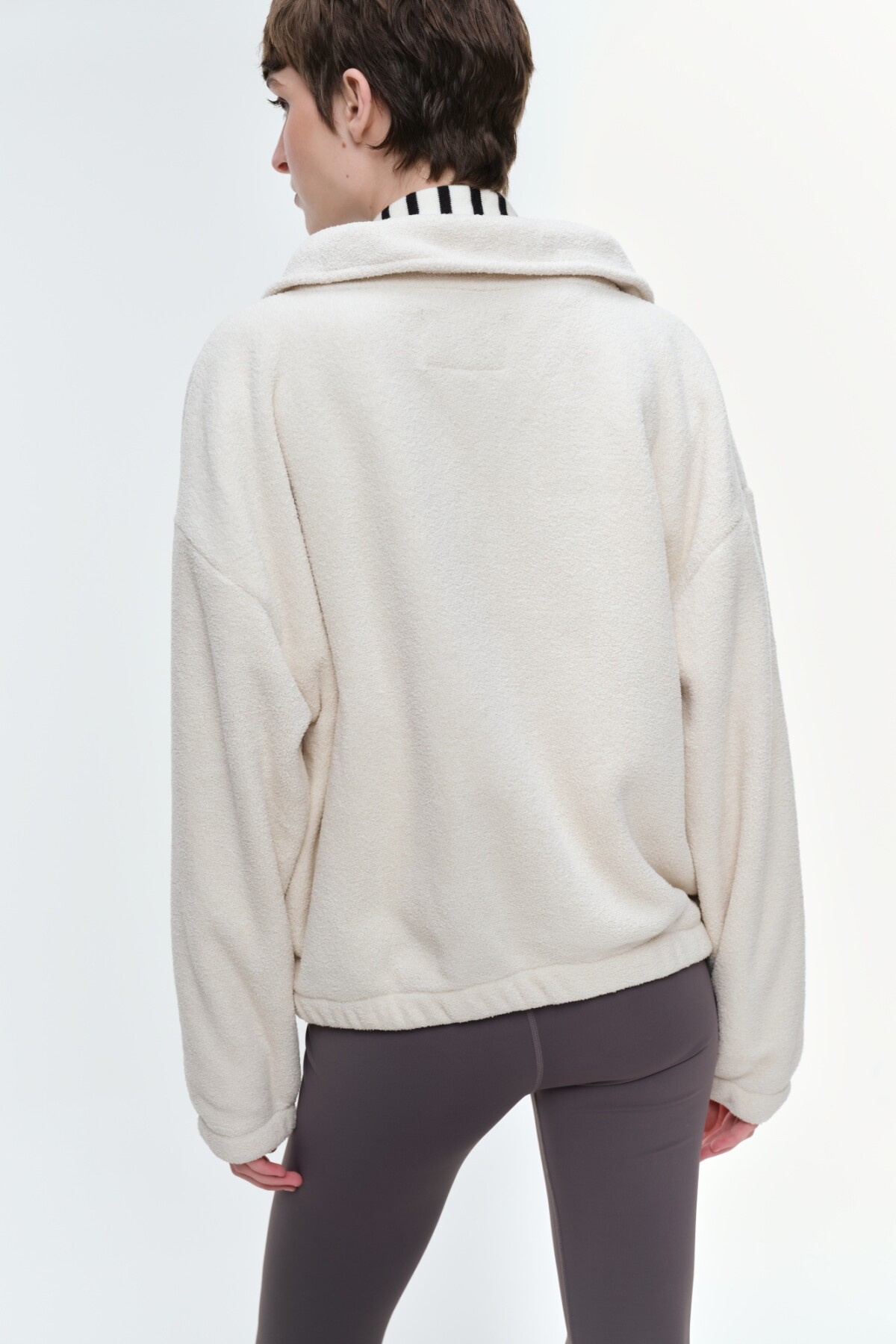 Campera Teddy Blanco