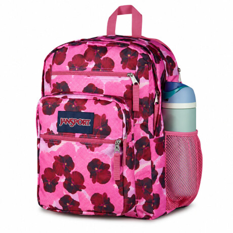 Mochila Escolar Laptop Jansport Big Student Original Urbana Digital Fuchsia Multi