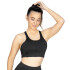 BRA FEM POLY/ELAST EVERLAST JOURNEY BK W6 BLACK