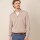 Sweater medio cierre Beige