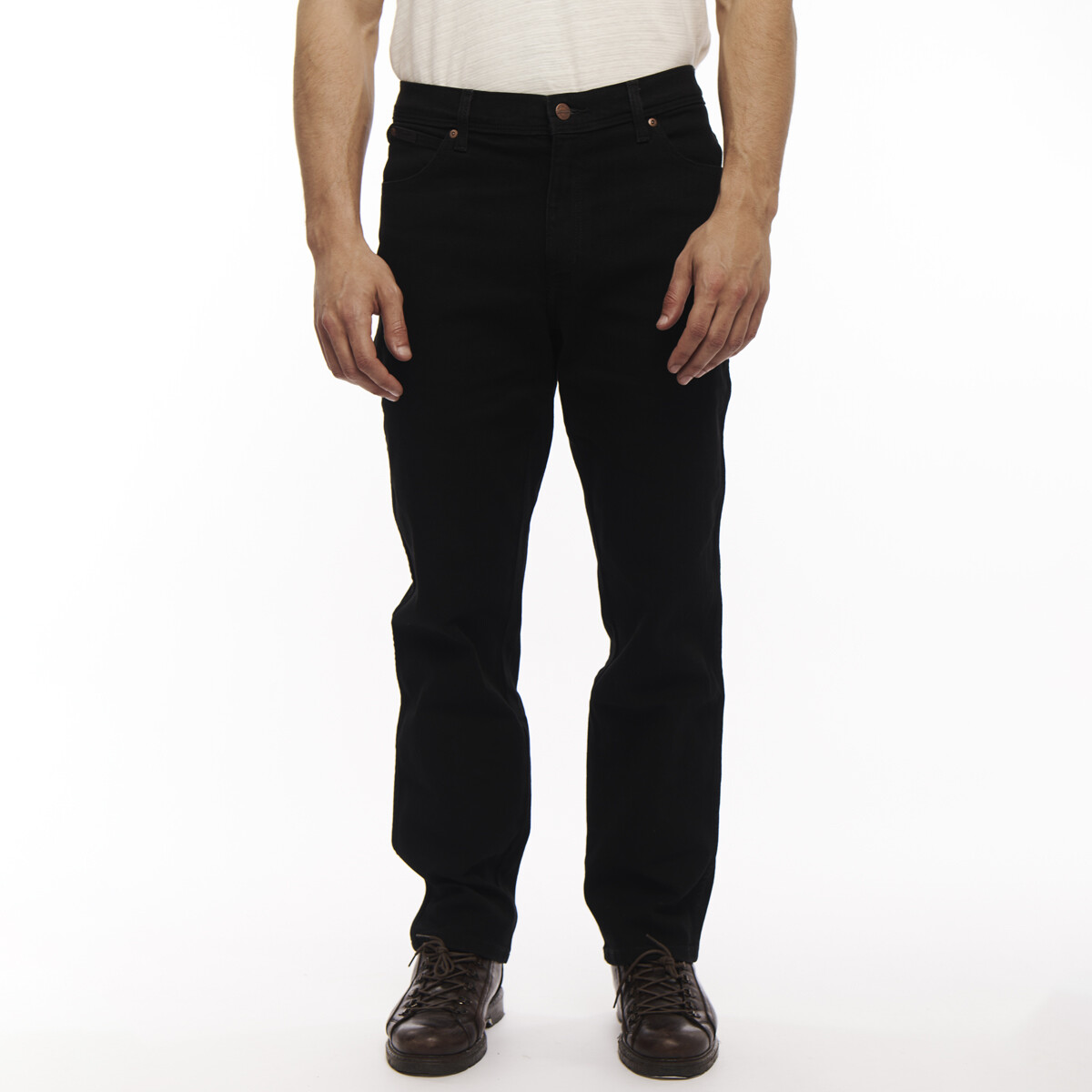 Jean Wrangler de Hombre - JEANS WRME TEXASDTON - W70TEX0BK0 - ELD 