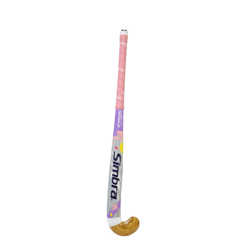 Palo de Hockey Simbra School Blanco - Rosa