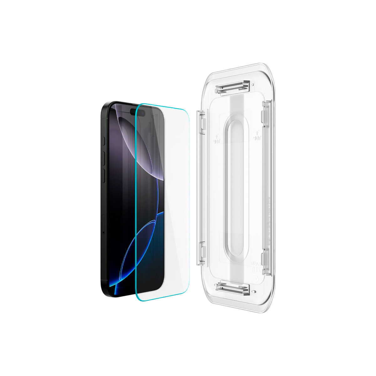 Pack de vidrios templados para iPhone 16 Pro transparentes 
