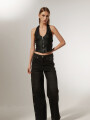 Pantalon Marias Gris Oscuro