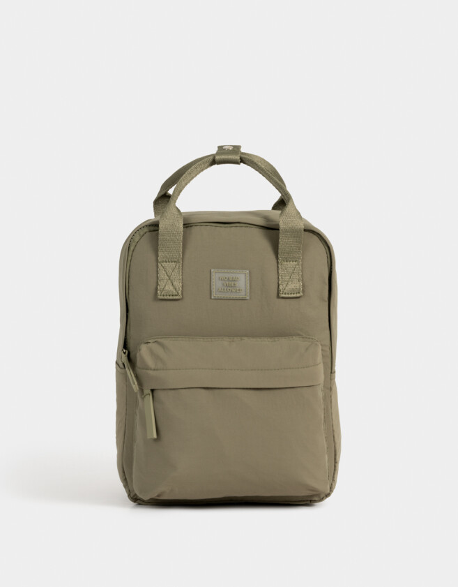 Mochilas Special Price Clasico Mochila Urbana No Bad Vibes Allowed - Verde Claro
