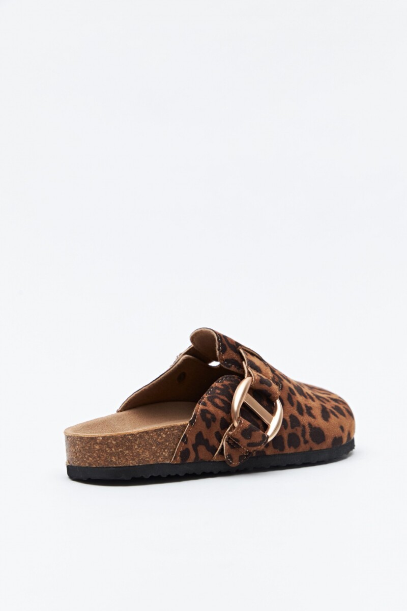 ZUECO RIGA Animal Print