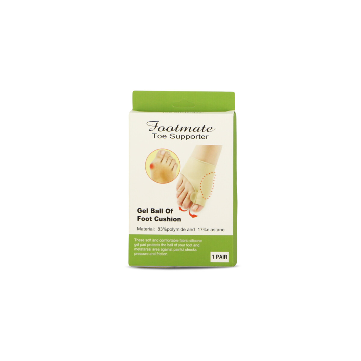 Macri Protector de Juanete Ortopedico - Natural 