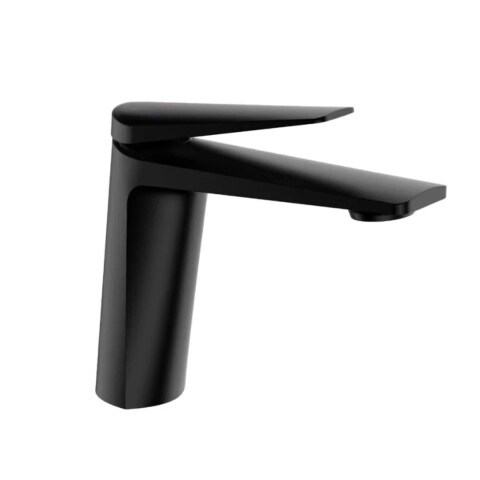 Grifería de lavatorio Monocomando de mesada Chronos negro mate Grifería De Lavatorio Monocomando De Mesada Chronos Negro Mate