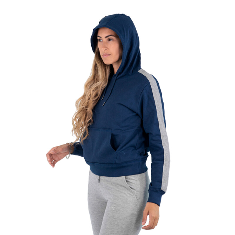 Muvem Canguro de Dama Hoodie Marino