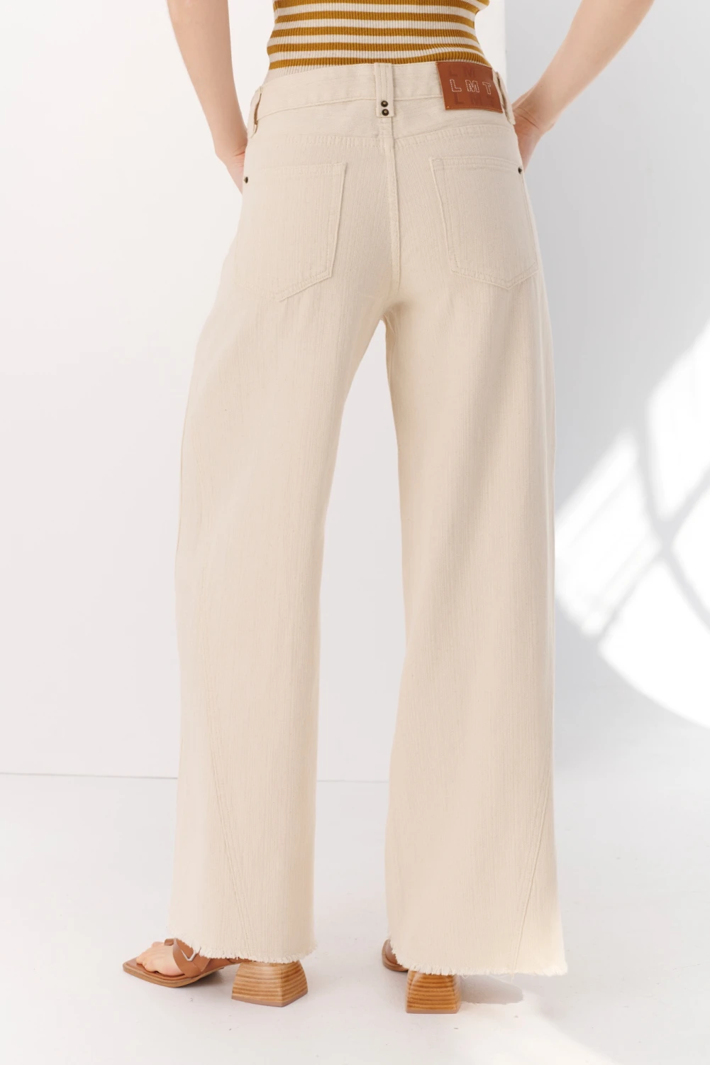 PANTALON COTTON natural 1