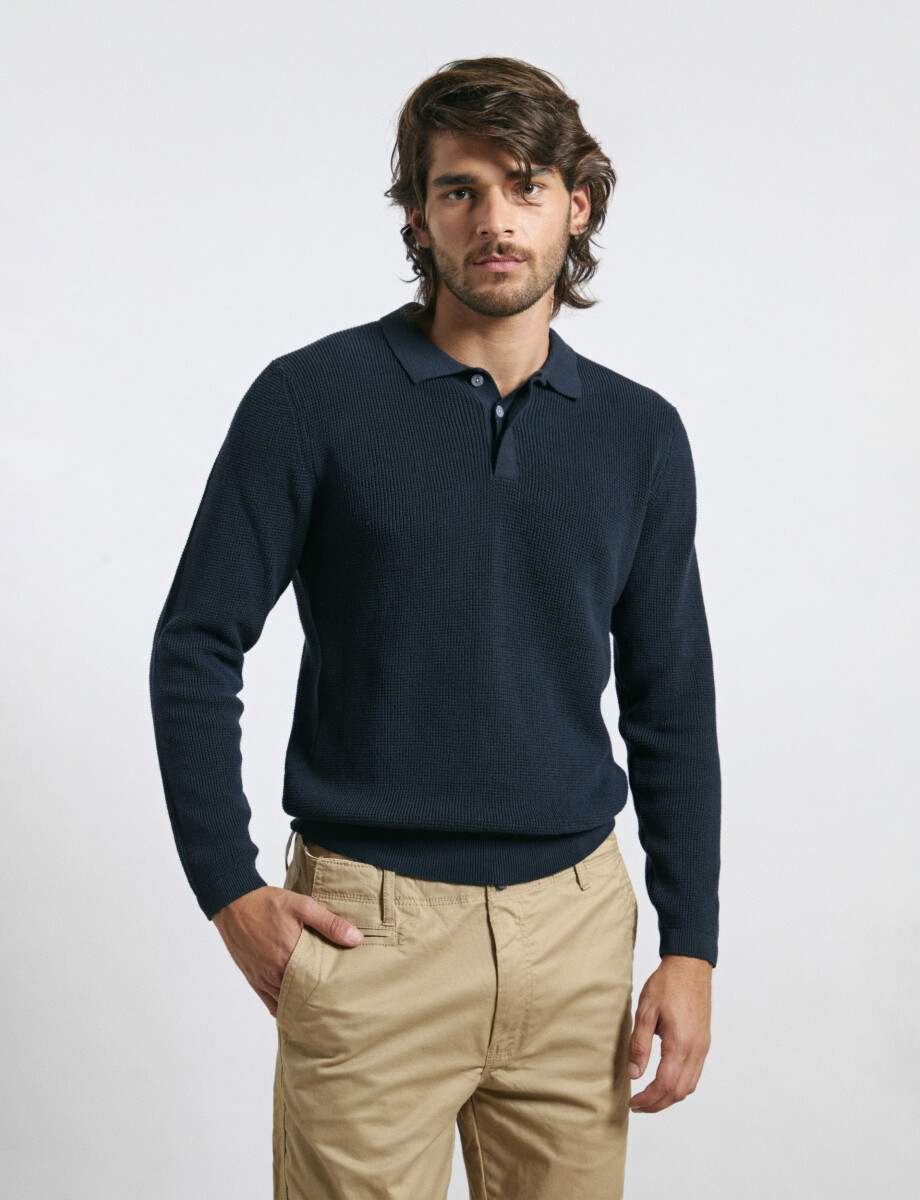 470576 REMERA HARRY Azul Oscuro