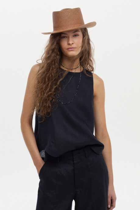 Top Marsella Azul Marino
