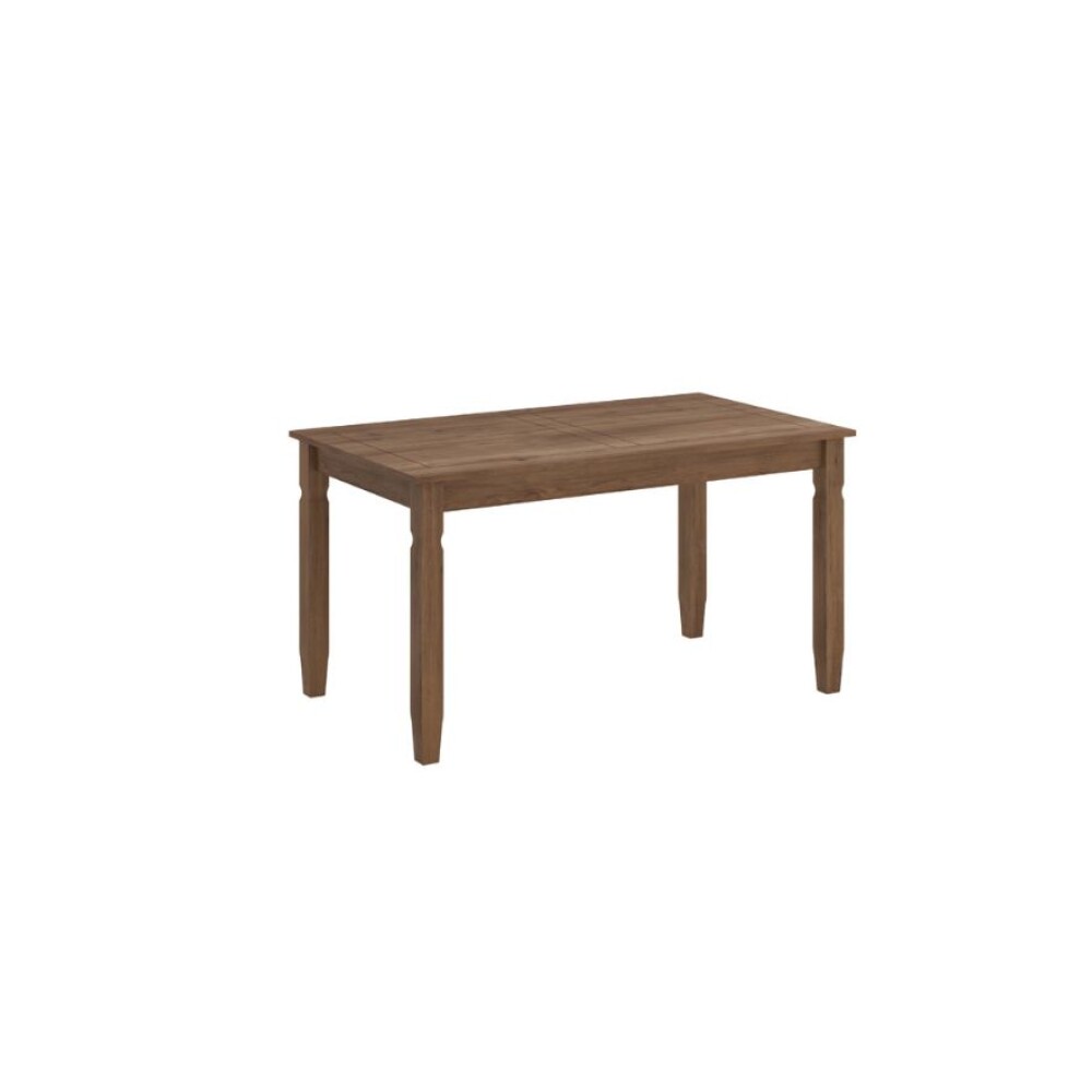 Juego De Comedor 4 Sillas - Corona - Madera Oscuro