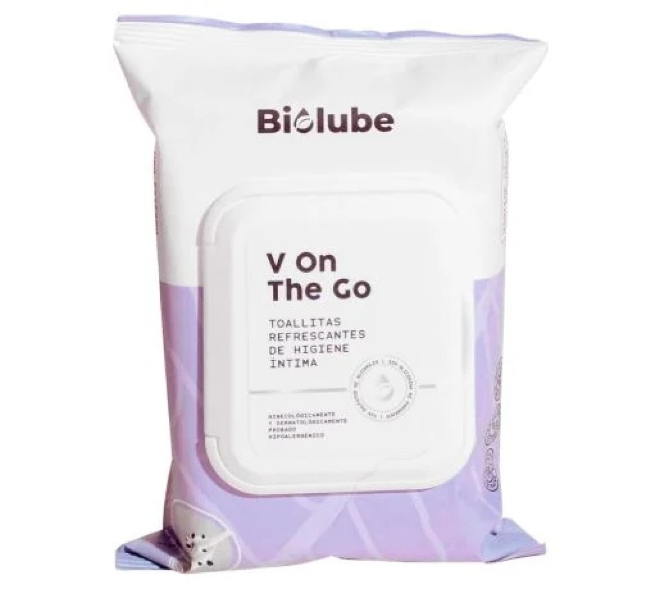 Toallitas refrescantes y biodegradables de higiene íntima – Biolube 