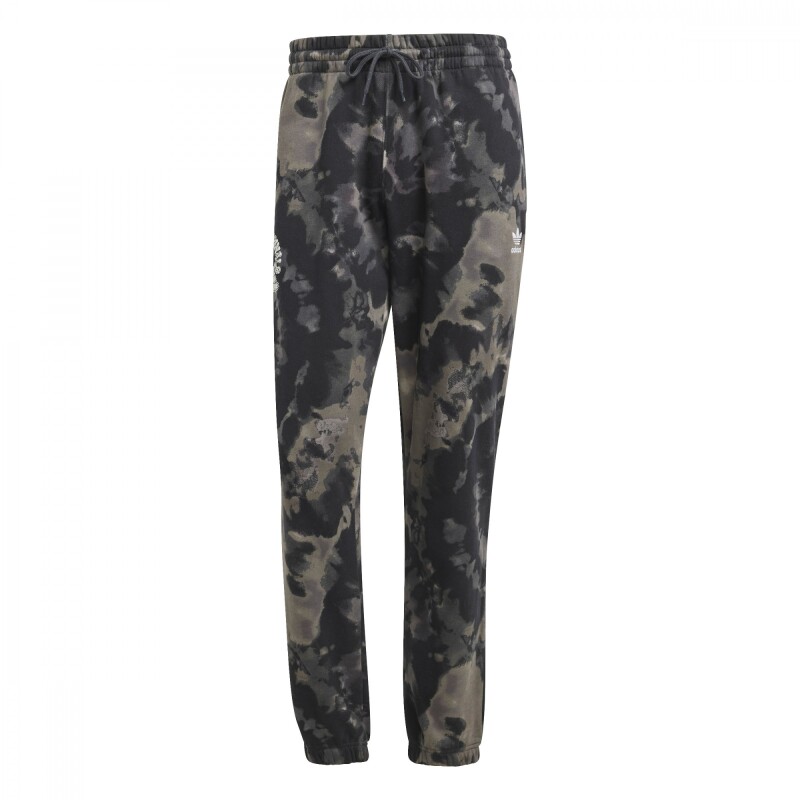 Pantalón Largo Tie-Dyed Jogger de Hombre Negro