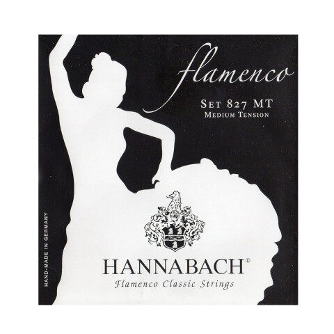 Encordado guitarra flamenco Hannabach 827MT tension media Encordado guitarra flamenco Hannabach 827MT tension media