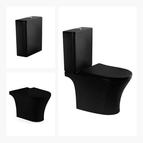 SANITARIO INODORO CON MOCHILA LINEA ANORI BLANCO LOZA BAÑO 000
