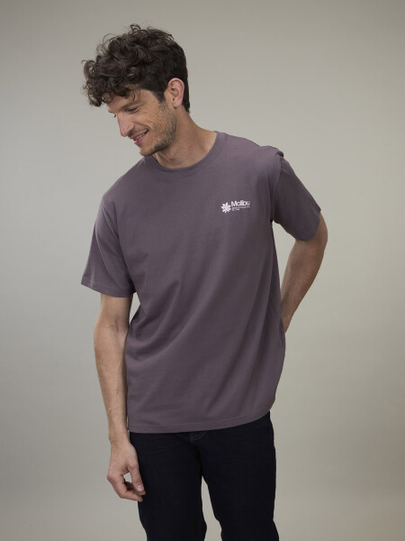 T-SHIRT MALIBU BERENJENA