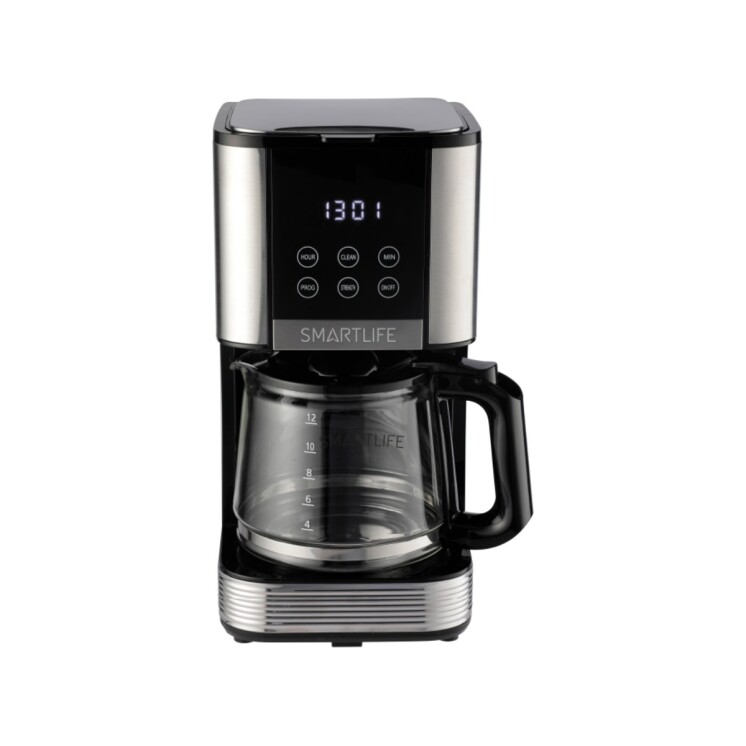 Cafetera de Filtro Digital Smartlife SL-CMD1520 1,5 L Programable Acero Inoxidable Cafetera de Filtro Digital Smartlife SL-CMD1520 1,5 L Programable Acero Inoxidable
