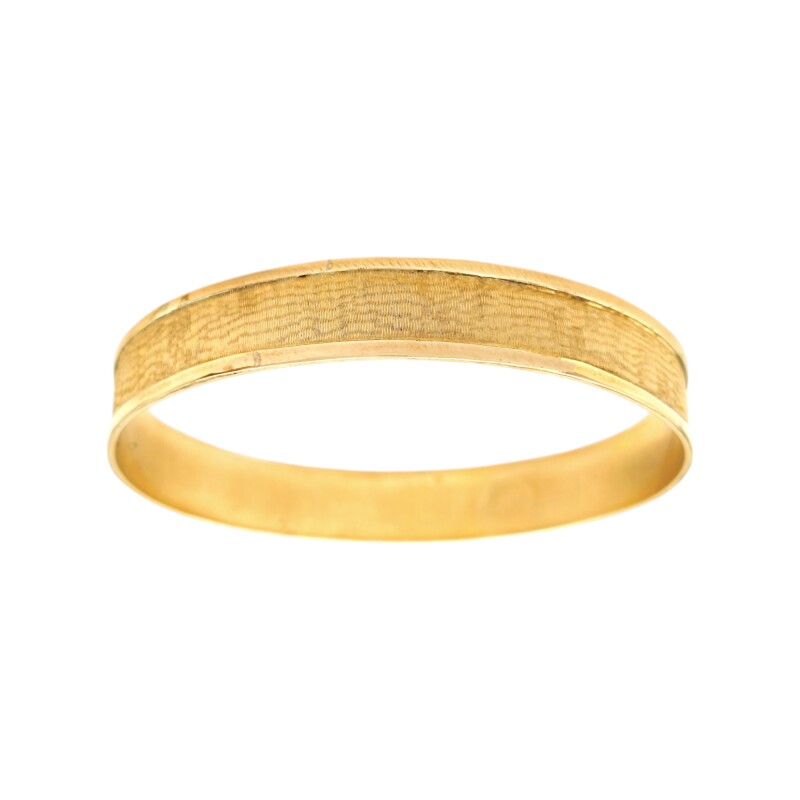 Esclava rayada con Borde-Oro bajo-Sin piedra-ES8001 Sinpiedra