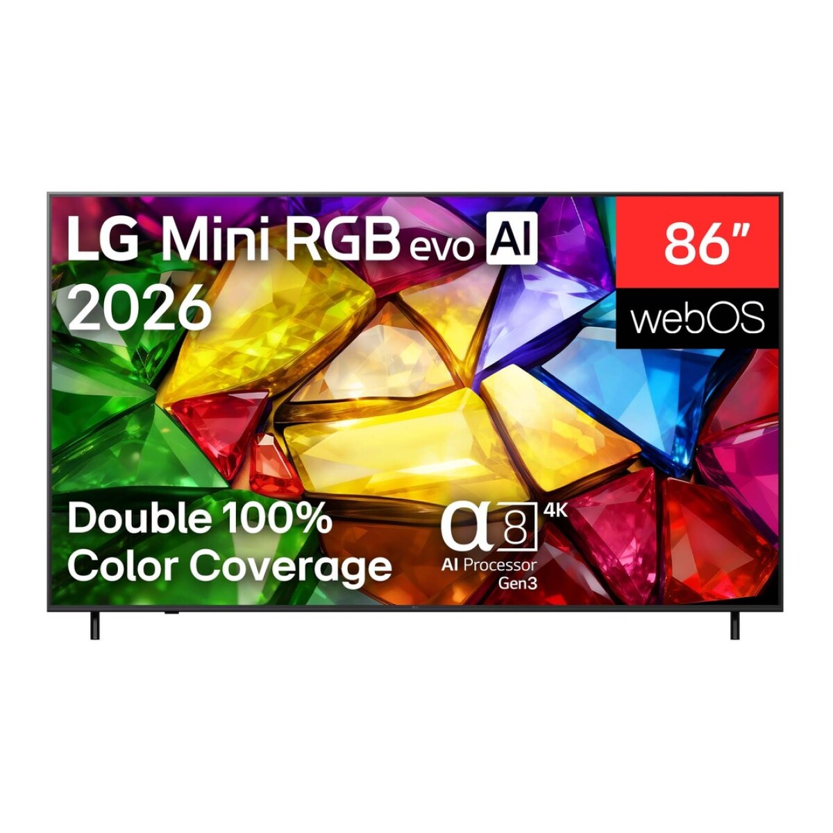 TV LG Mini RGB evo AI 4K 86" 86MRGB85 