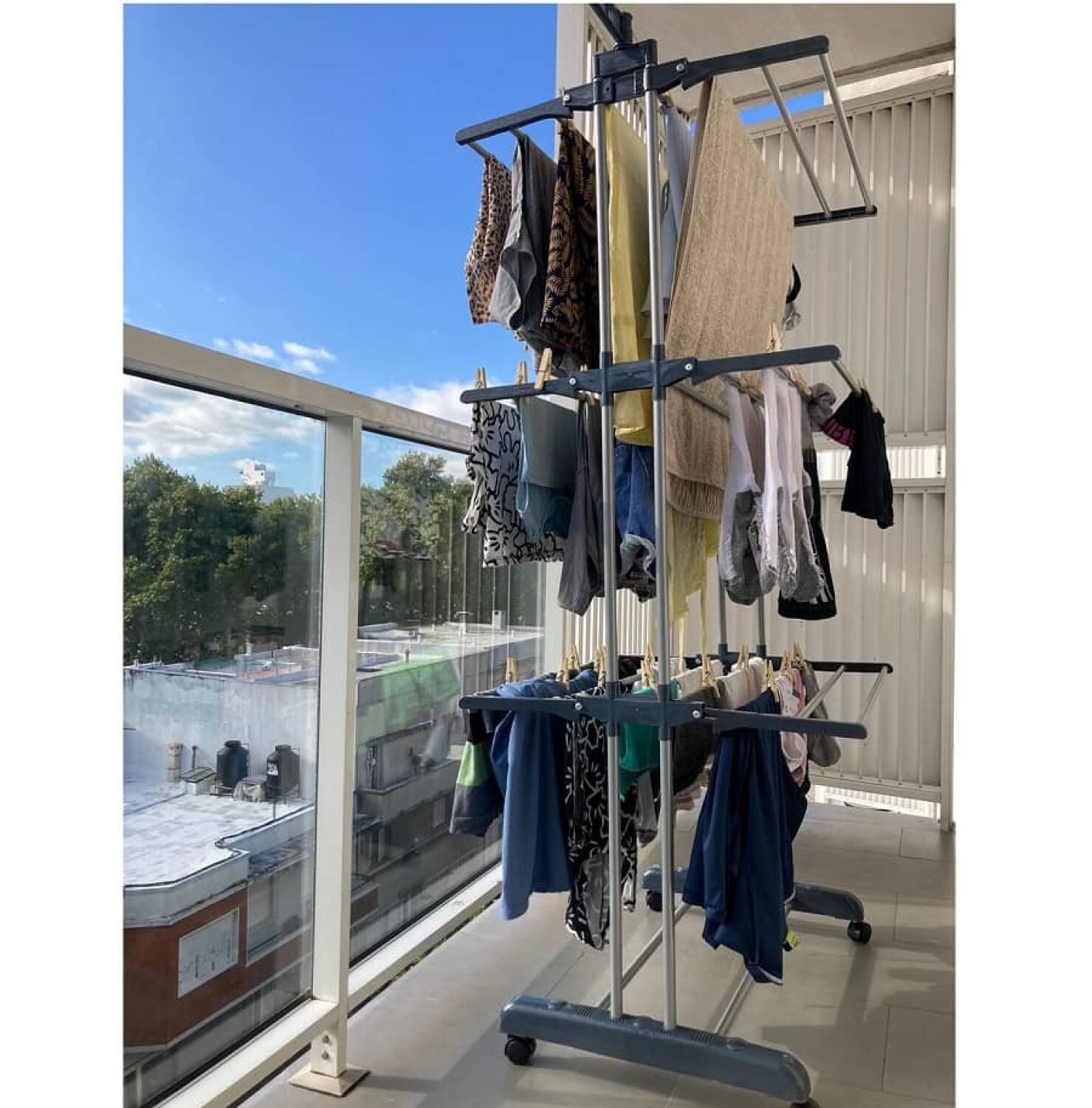 Colgar Ropa Tender Para Ropa Vertical Colgar Ropa Comprar Tender