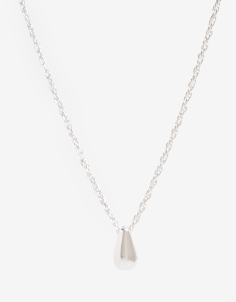 Cadena Corta con Dije Metal Cadena Con Dije De Metal Bañado En Plata - Plateado