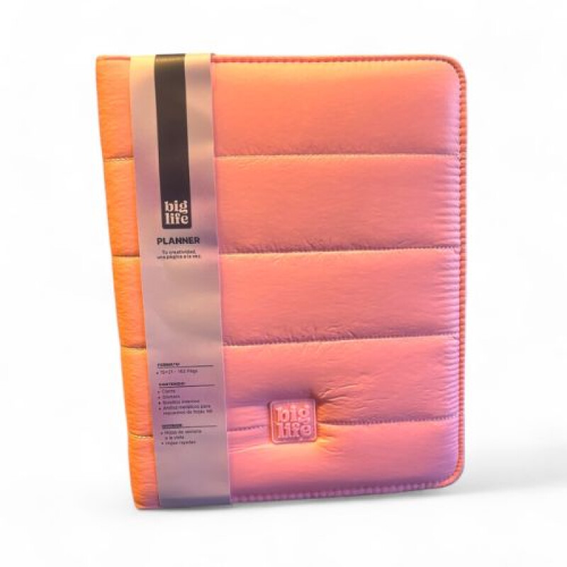 Planner Big Life Puffer- Rosado Planner Big Life Puffer- Rosado