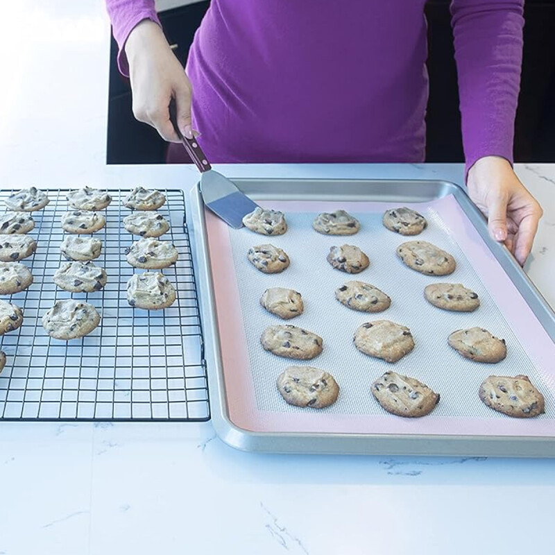 Espátula acero inoxidable mango madera MARRON OSCURO