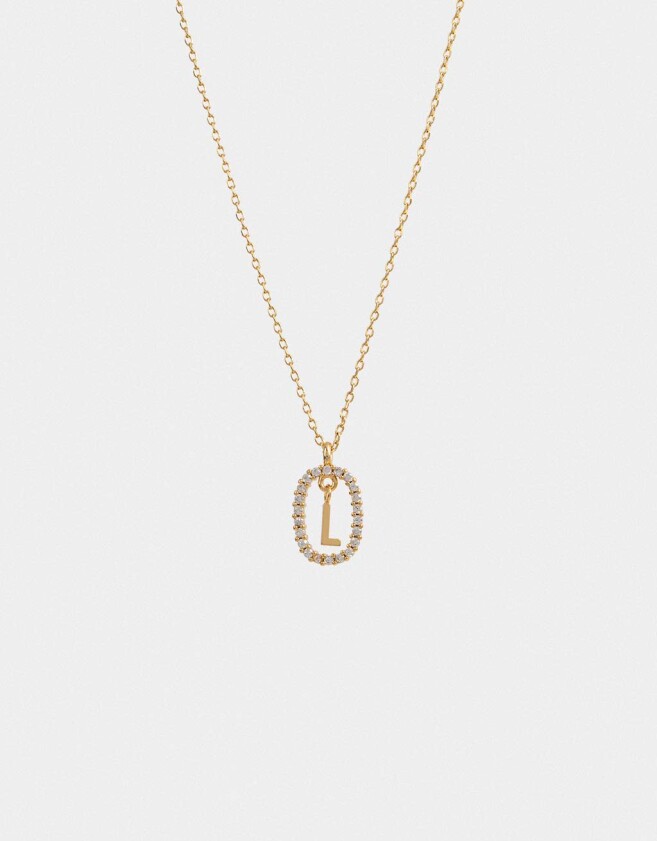 Cadena Corta con Dije Premium Gold Cortos - Dorado