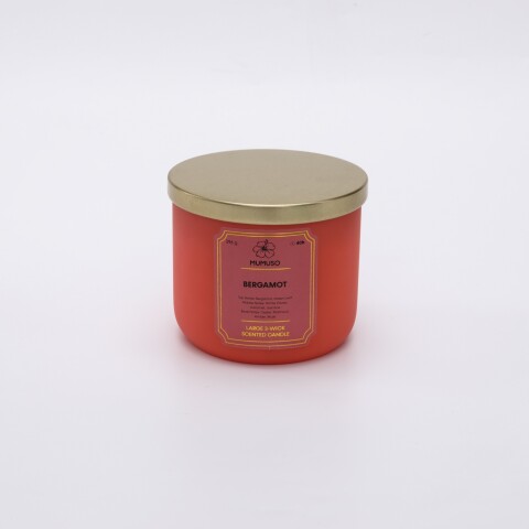 VELA PERFUMADA GRANDE DE 3 MECHAS (BERGAMOTA/396 G) VELA PERFUMADA GRANDE DE 3 MECHAS (BERGAMOTA/396 G)