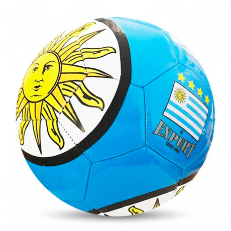 Pelota Expert N5 Fútbol Diseño Uruguay Profesional Celeste