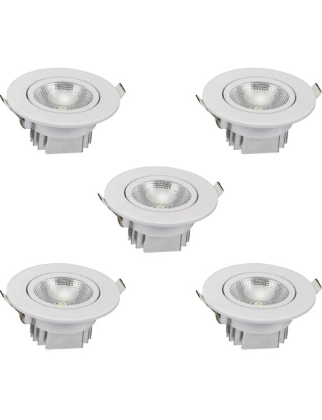 Spot de embutir LED x5 Ixec 5w tonalidad neutra Spot de embutir LED x5 Ixec 5w tonalidad neutra