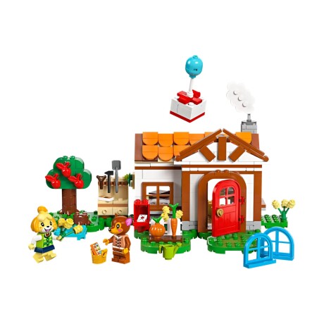 LEGO PLASTICO ANIMAL CROSSING VISITA DE CANELA