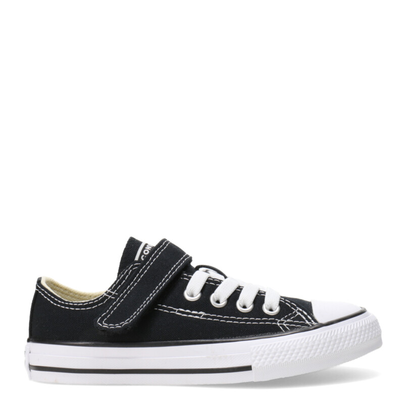 Championes de Niños Converse <br /> Chuck Taylor All Star Easy-On Negro - Beige - Blanco