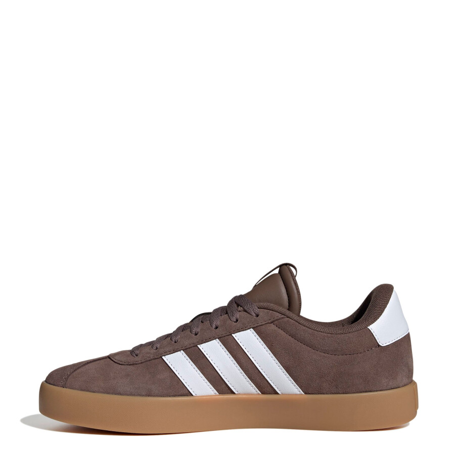 Championes de Hombre Adidas Court Vl 3.0 Marrón - Blanco