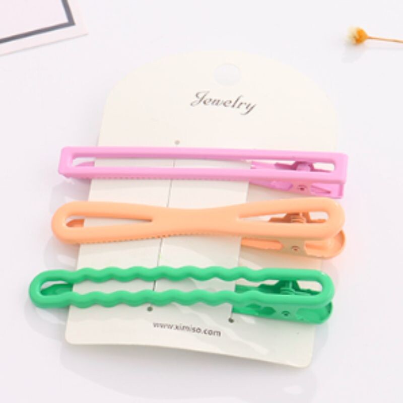 Set De Pinzas Para El Cabello X 3 Unidades - Coloridas Set De Pinzas Para El Cabello X 3 Unidades - Coloridas