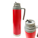 Termo Comet 750 ml Acero Inoxidable con Asa Fija y Pico Cebador Rojo