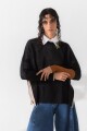 BUZO SAVIA COTTON Negro