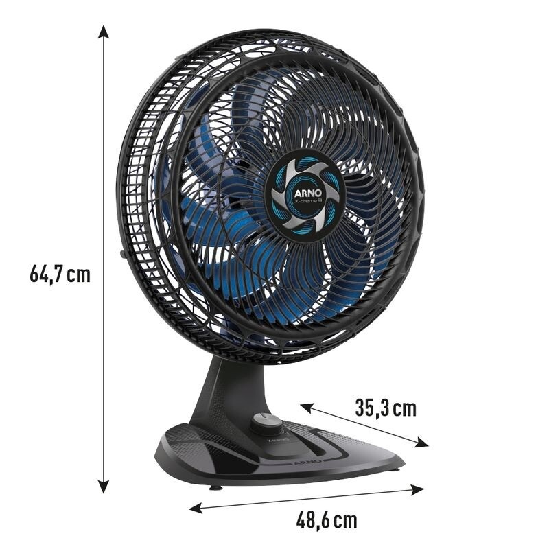 Ventilador X-Treme 9 de mesa Arno Ventilador X-Treme 9 de mesa Arno