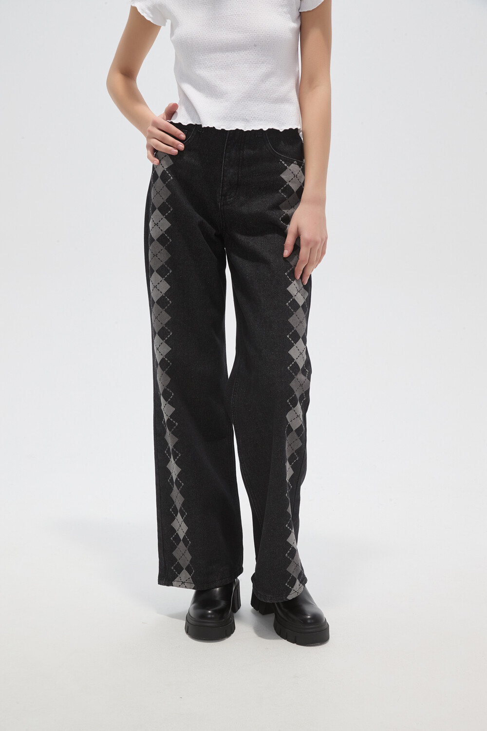 Pantalon Toril Gris Medio