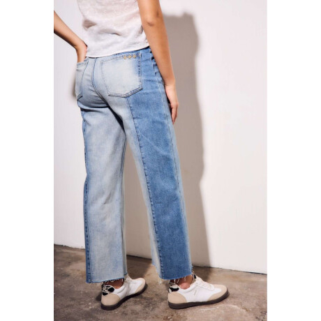 Jean Combinado Denim