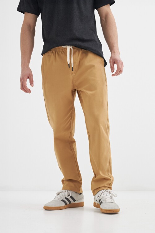Pantalón con cordón KHAKI