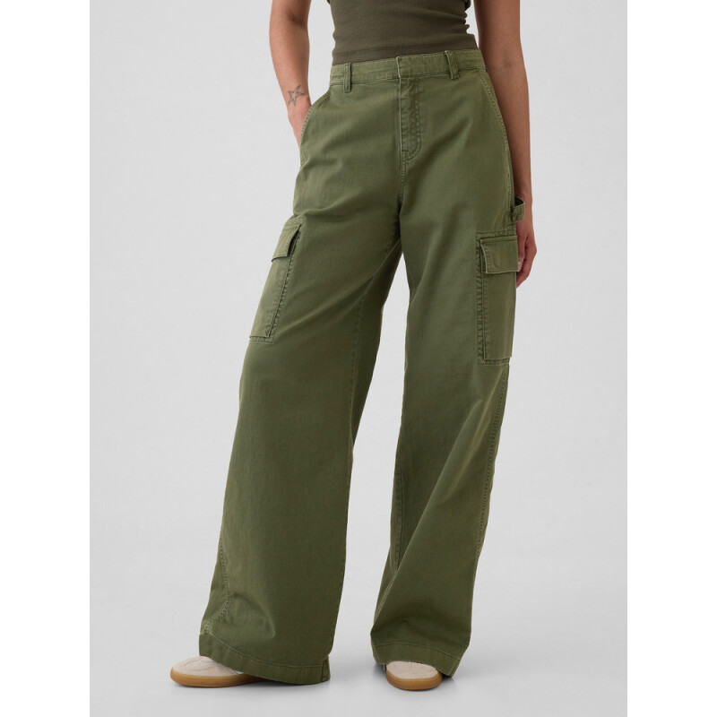BAGGY CARGO OLIVE NIGHT