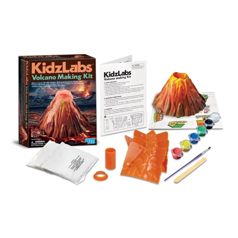 Kit para Hacer Volcanes – Experimento Científico Divertido VOLCANO MAKING KIT